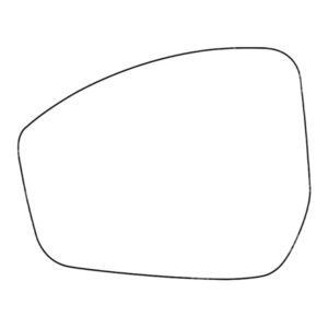 APEC Replacement Stick-On Standard Vehicle Mirror Glass LHS