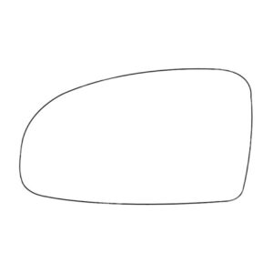 APEC Replacement Stick-On Standard Vehicle Mirror Glass LHS