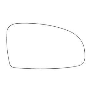 APEC Replacement Stick-On Standard Vehicle Mirror Glass RHS