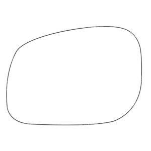 APEC Replacement Stick-On Standard Vehicle Mirror Glass LHS