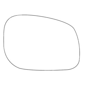 APEC Replacement Stick-On Standard Vehicle Mirror Glass RHS