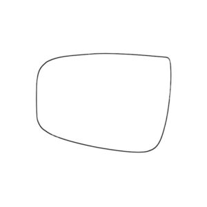 APEC Replacement Stick-On Standard Vehicle Mirror Glass LHS