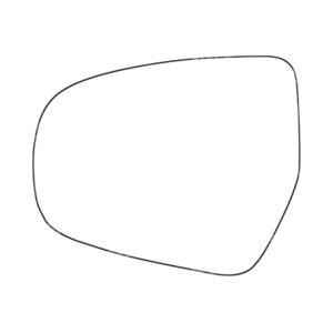 APEC Replacement Stick-On Standard Vehicle Mirror Glass LHS