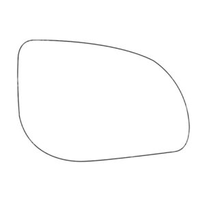 APEC Replacement Stick-On Standard Vehicle Mirror Glass RHS