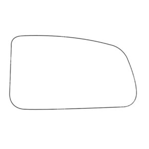 APEC Replacement Stick-On Standard Vehicle Mirror Glass RHS