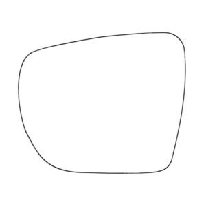 APEC Replacement Stick-On Standard Vehicle Mirror Glass LHS