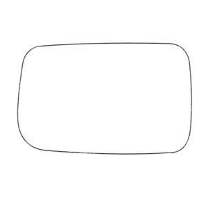 APEC Replacement Stick-On Anti-Dazzle Vehicle Mirror Glass RHS
