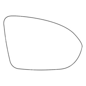 APEC Replacement Stick-On Standard Vehicle Mirror Glass RHS