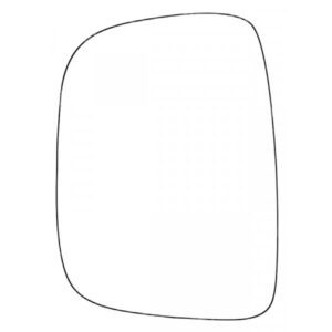 APEC Replacement Stick-On Standard Vehicle Mirror Glass LHS