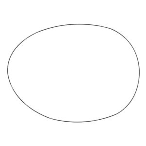 APEC Replacement Stick-On Wide Angle Vehicle Mirror Glass LHS