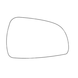 APEC Replacement Stick-On Wide Angle Vehicle Mirror Glass RHS