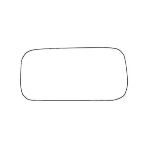 APEC Replacement Stick-On Commercial Vehicle Mirror Glass RHS
