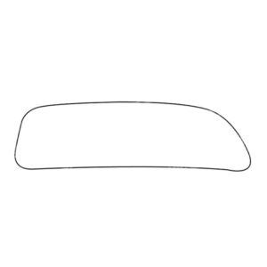 APEC Replacement Stick-On Wide Angle Vehicle Mirror Glass LHS