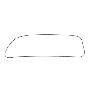 APEC Replacement Stick-On Wide Angle Vehicle Mirror Glass RHS