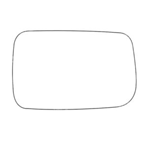 APEC Replacement Stick-On Wide Angle Vehicle Mirror Glass LHS