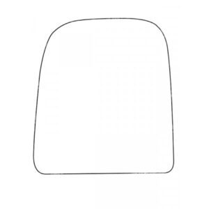 APEC Replacement Stick-On Commercial Vehicle Mirror Glass LHS