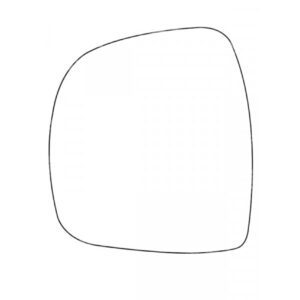 APEC Replacement Stick-On Commercial Vehicle Mirror Glass LHS