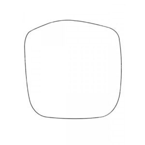 APEC Replacement Stick-On Commercial Vehicle Mirror Glass RHS