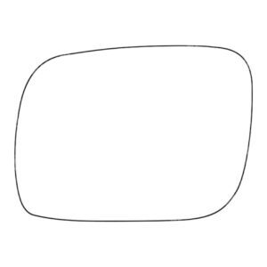 APEC Replacement Stick-On Standard Vehicle Mirror Glass LHS