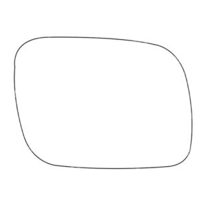 APEC Replacement Stick-On Standard Vehicle Mirror Glass RHS