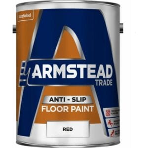 Anti Slip Floor Paint – Red – 5 Litre