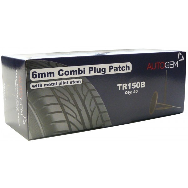 Combi Plug Patches 6mm – Pack of 40