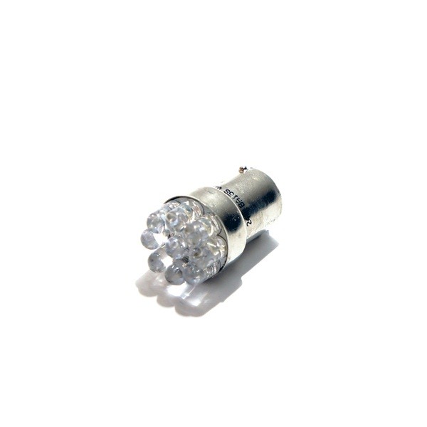 LED Bulb – 24V BA15S 4-LED – White