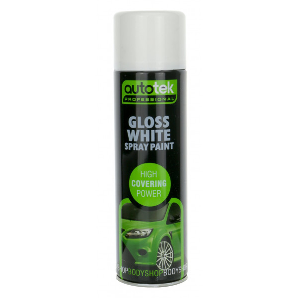 Aerosol Paint – Gloss White – 500ml
