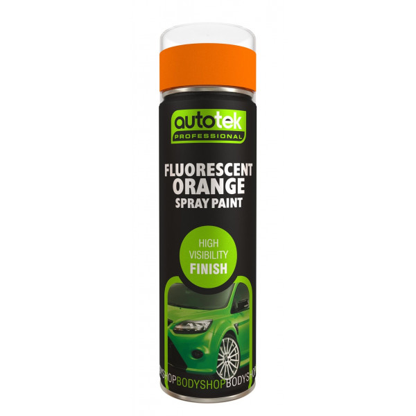 Aerosol Paint – Fluorescent Orange – 500ml