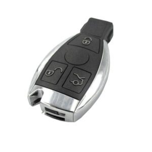 Mercedes-Benz 3 Button Chrome IR/Keyless Remote Case