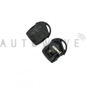 Ford 3 Button Remote Case with Battery Terminals
