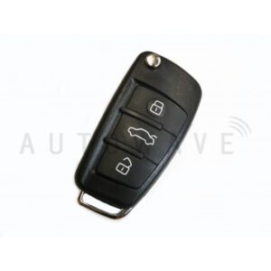 RAV Audi 3 Button Flip Remote Case