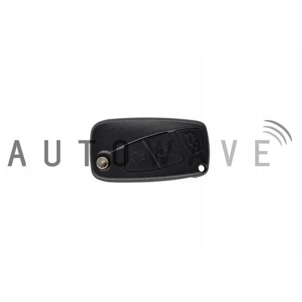 Fiat 3 Button Remote Control Flip Key (Delphi System)