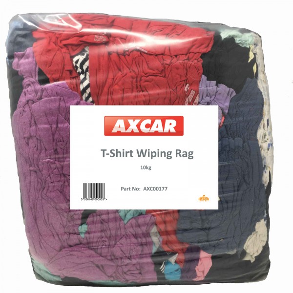 T Shirt Wiping Rag – 10 kilo bag