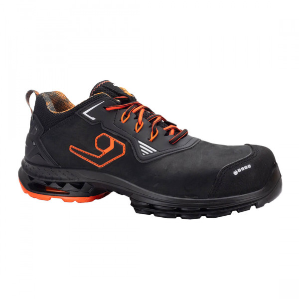 BASE PROTECTION Amsterdam S3S ESD Safety Footwear Black/Orange