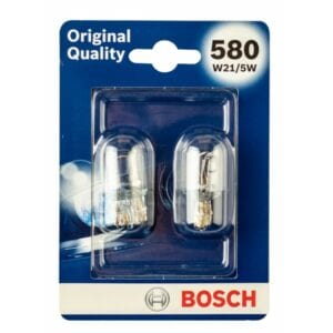 Miniature Bulbs – 12V 21/5W 580 W3x16q – Original Quality Capless Side & Tail & Interior