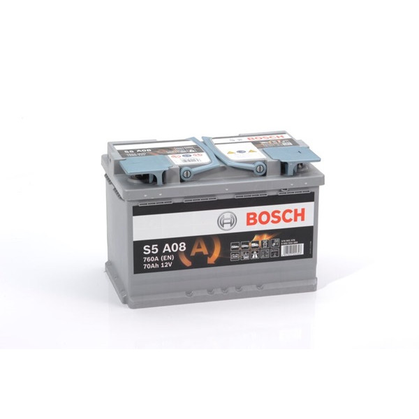 Bosch S5A08 12V 70Ah 760CCA Car Battery