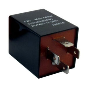 Flasher Relay – 12V – 126A – 4-Pin – Plug Type