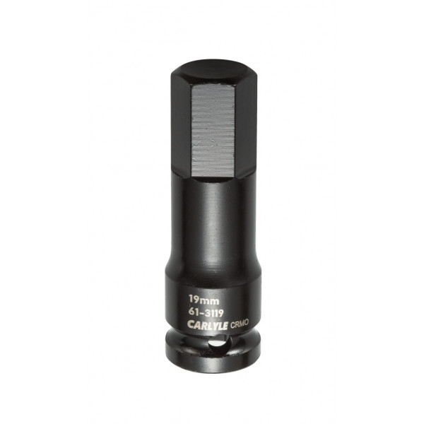 1/2in. Dr 19mm Impact HEX Socket