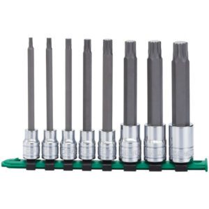 Socket Set Long Triple Square Metric Carlyle Hand Tools