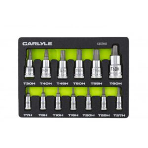 13 Pc Star Tamper Proof Socket Set T7H - T60H