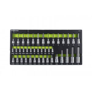 41 Pc Master Star & Hex Bit Socket Set Metric & SAE