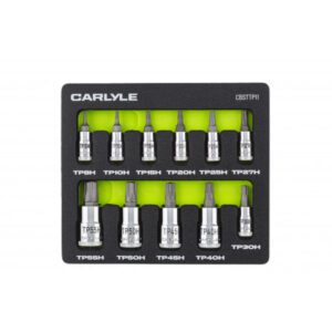 11 Pc 5 Star Plus Tamper Proof Socket Set TP8H - TP55H