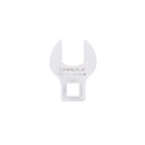 3/8 Drive 17mm Open-End Crowfoot Wrench