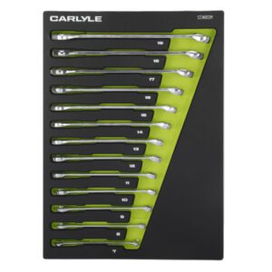 13 Pc 6 Point Combination Wrench Set 7mm to 19mm