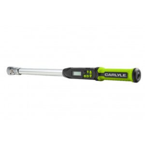 1/2 Drive Digital Flex Head Torque Wrench with Angle Indicator 16 to 339Nm