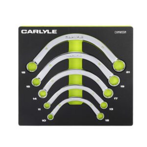 5 Pc 12 Point Half Moon Wrench Set 10mm- 21mm
