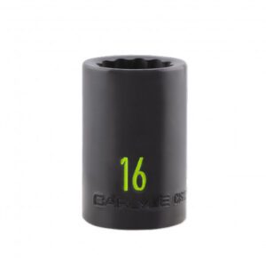 1/2in Drive 16mm 12 Point Impact Socket