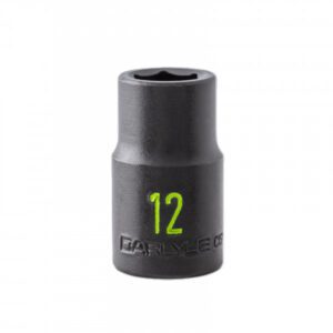 1/2 Drive 12mm 6 Point Standard Impact Socket