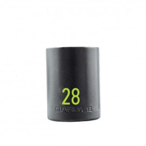 1/2 Drive 28mm 6 Point Standard Impact Socket